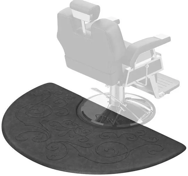 Main image of 5/8'' Thick Salon Anti Fatigue Mat for Hairstylist Standing, 3'x5' Barber Floor Matt Under Styling Chair, Salon Chair Mat, Anti-Slip Easy Cleaning