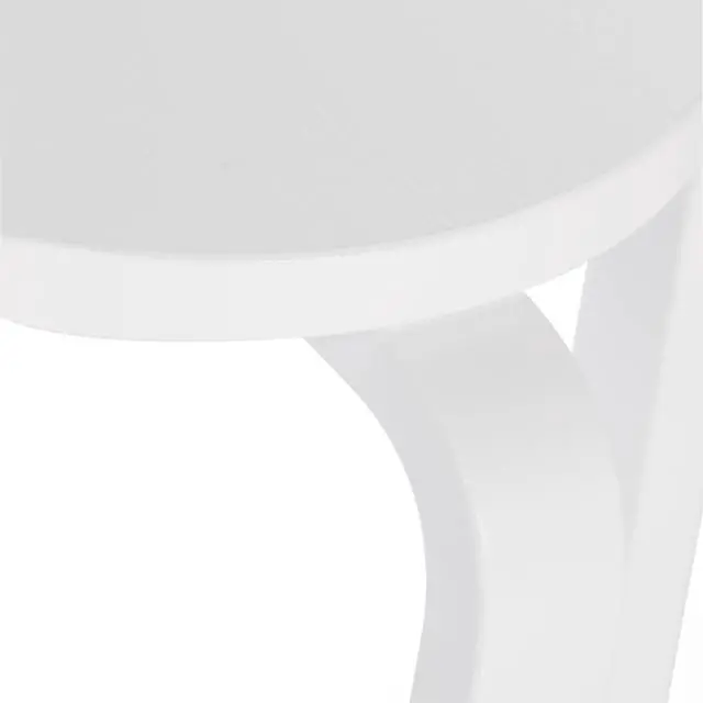 Alt view image 5 of 6 - Nordic Table and Stools Set for Kids: White - Stacking Bentwood Stools with Curved Wood Toddler Activity Table - Children's Modern Bedroom, Playroom, and Living Room Furniture