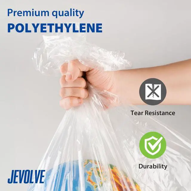 Alt view image 3 of 6 - 675 Pcs Half Dental Chair Covers 27.5x24 | Clear Dental Chair Covers Sleeve for Covering Chair | Waterproof Plastic Cover Sleeves to Cover Back and Headrest