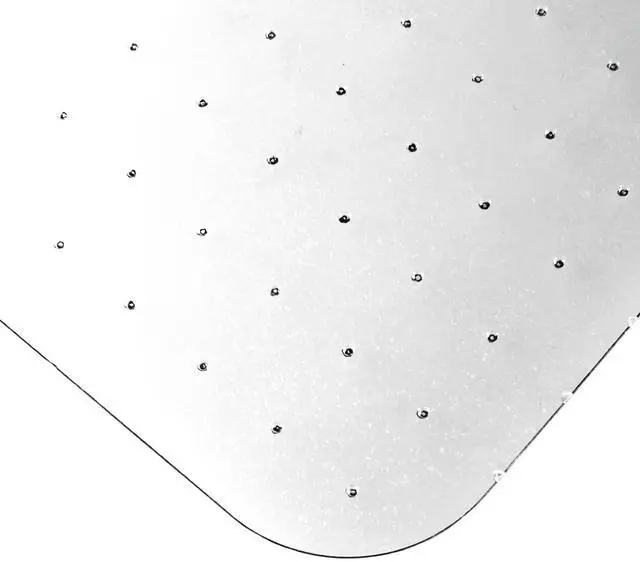 Alt view image 3 of 5 - Office Chair Mat for Carpets 36" x 48" Durable Clear Carpet Protector Mat for Rolling Chairs Under Desks, Rectangular APET Carpeted Floor Mat for Computer Desks & Gaming Chairs, Shipped Flat