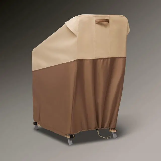 Alt view image 2 of 6 - Veranda's Best Waterproof Stackable Patio Chair Cover, 26 x 34 x 47 Inch