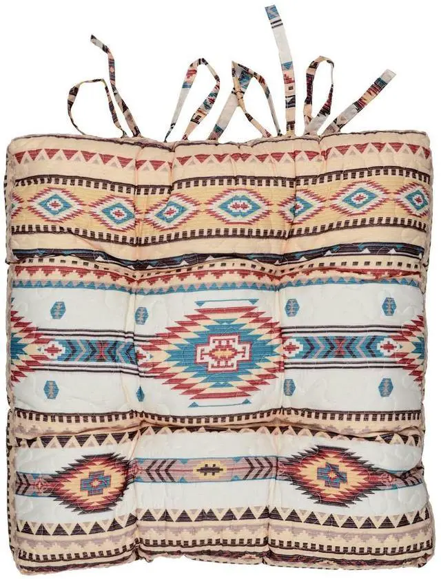 Main image of Southwest Vista Chair Pad, Polyester, 18" W x 18" L
