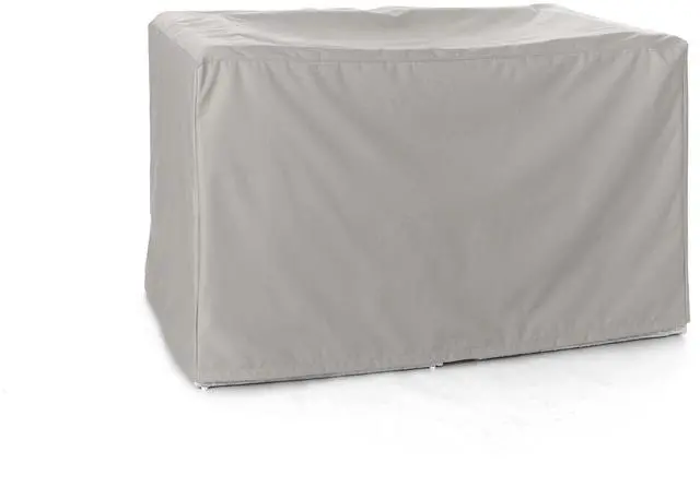 Main image of Modular Sectional Club Chair Cover - Heavy-Duty Polyester, Weather Resistant, Drawcord Hem, Seating and Chair Covers, 38W x 38D x 35H, Ripstop Grey