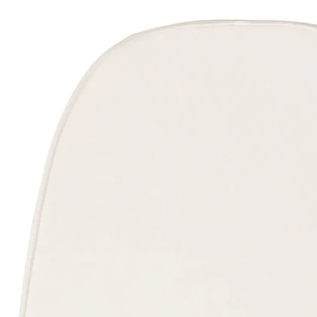 Alt view image 2 of 3 - Indoor Soft Ivory Fabric Chiavari/Dining Chair Cushion