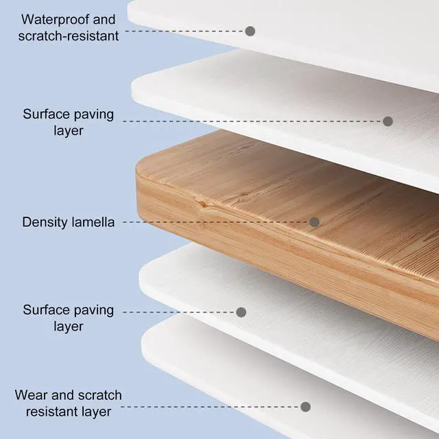 Alt view image 5 of 6 - Kids Study Desk and Chair Set, Multi Functional Height Adjustable Children School Study Desk with Cartoon Pattern, Ergonomic Desk Chair with Large Writing Board, Bookshelf and Book Bucket (Pink)