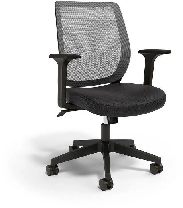 Main image of Staples Ergonomic Task Chair, Mesh, Ergonomic, Adjustable Height, Swivel