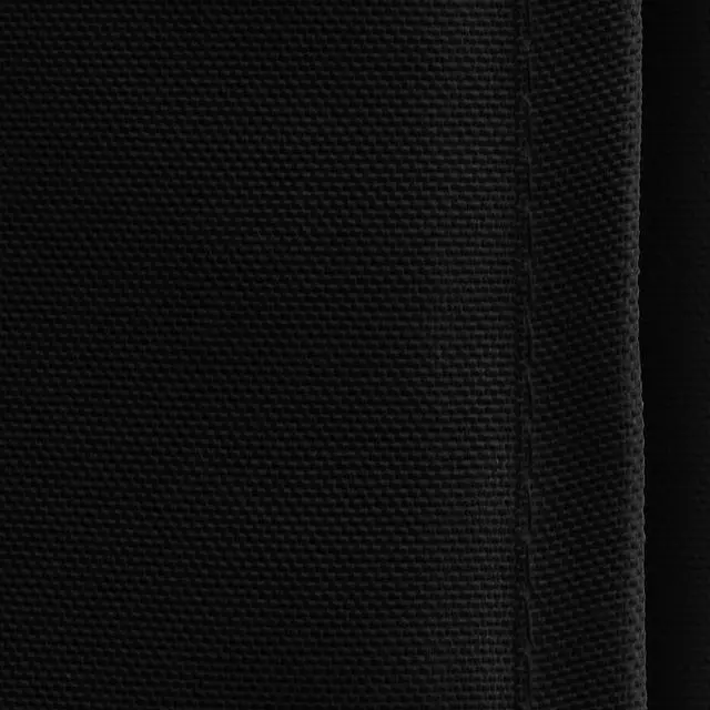 Alt view image 3 of 4 - 10 pcs Black Polyester Folding Chair Covers for Wedding, Party, and Banquet - Elegant Cloth Slipcovers
