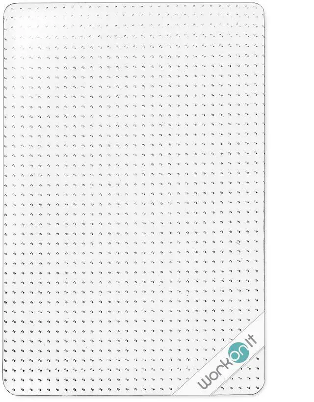 Main image of Office Chair Mat, 46" x 60" Clear Desk Chair Floor Mat for Low Pile Carpet, Heavy Duty Non-Slip Thick Floor Protector for Home and Office