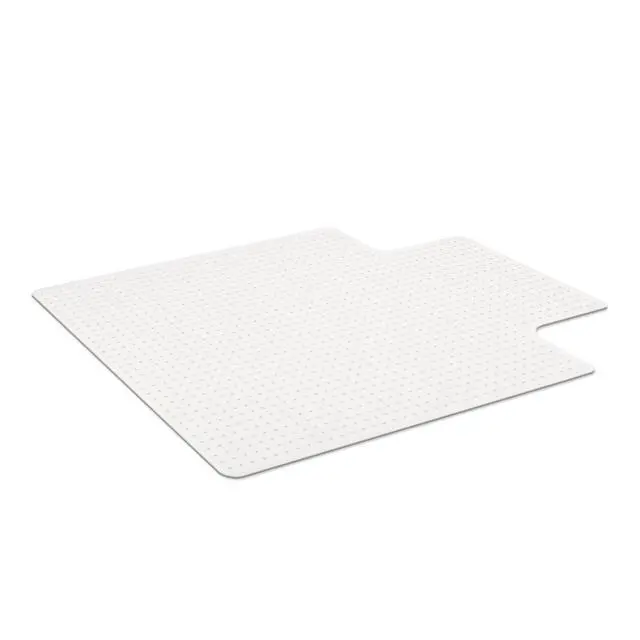 Alt view image 3 of 3 - Heavy Duty Chair Mat for Carpet with Lip, Ramped Edge, 36" x 48", Clear