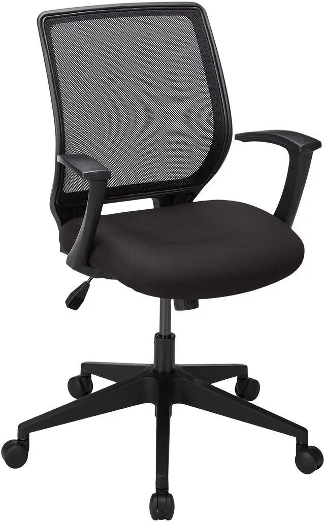 Main image of LLR84868 Executive Mid-Back Work Chair, Black