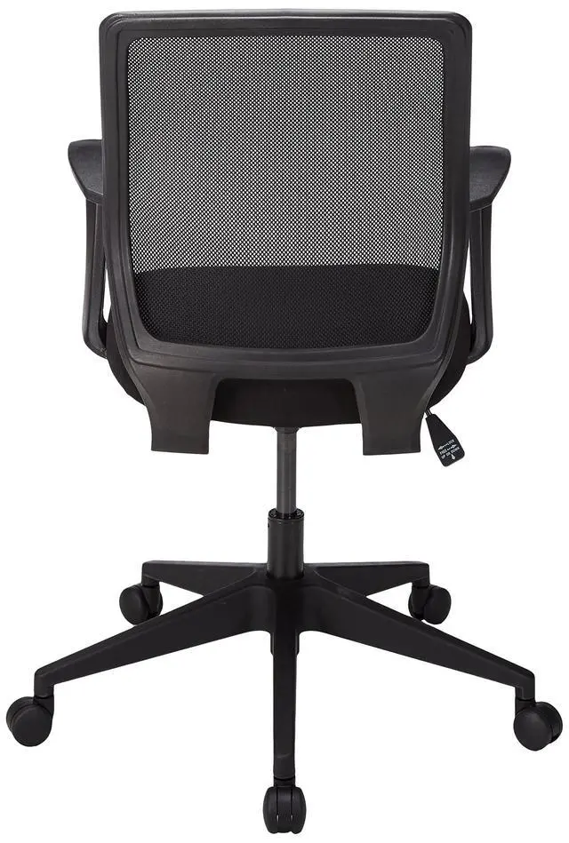 Alt view image 3 of 5 - LLR84868 Executive Mid-Back Work Chair, Black