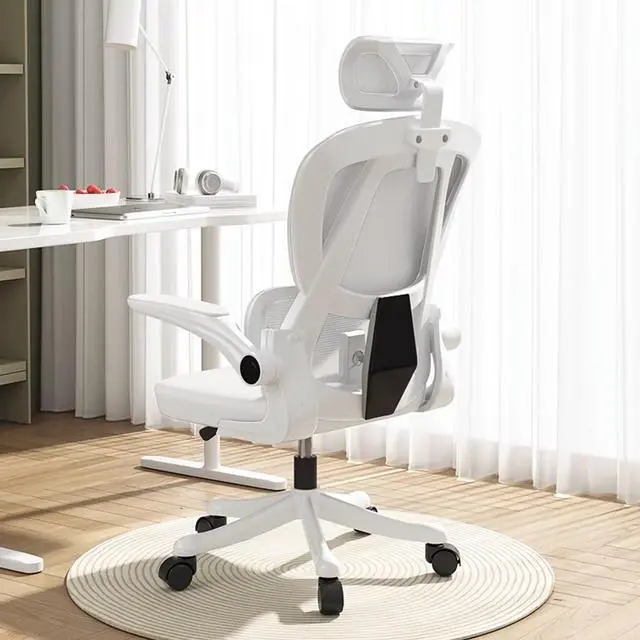 Main image of Office Chair Mesh Desk Chair, Ergonomic High-Back Rolling Gaming Work Chairs with Wheels and Adjustable Headrests,Comfortable Flip-up Arms for Home,Bedroom,Study Gaming