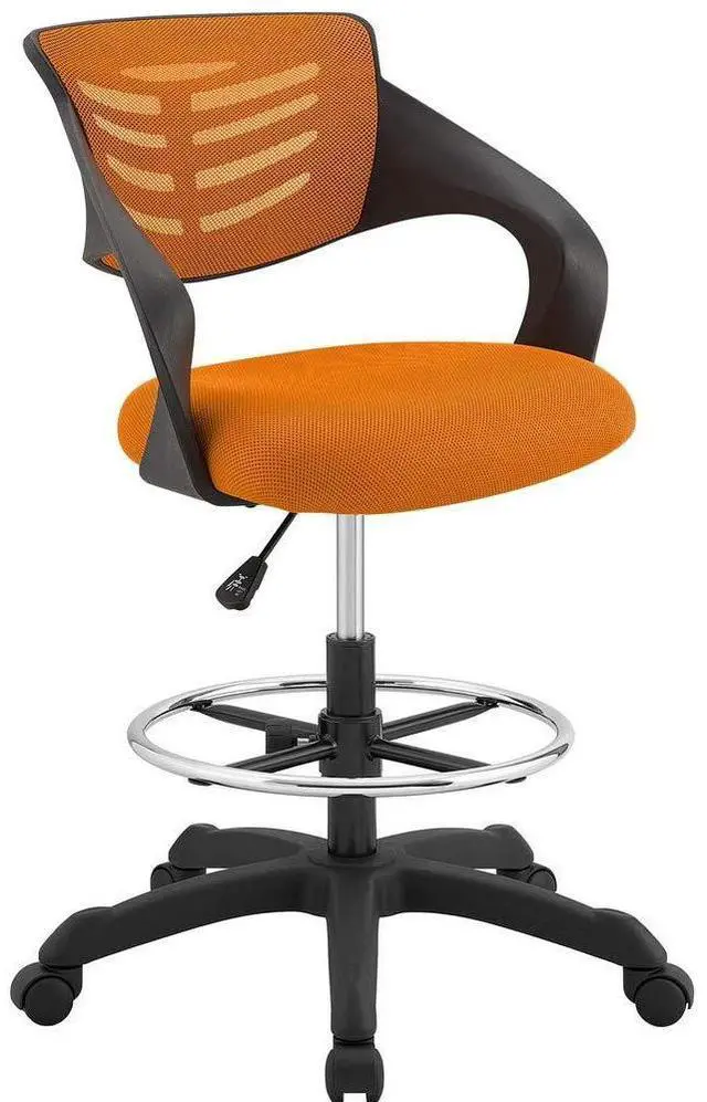 Main image of Thrive Drafting Chair - Tall Office Chair for Adjustable Standing Desks in Orange