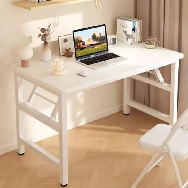 Main image of Folding Desk,31.5 Inch No Assembly Folding Computer Desk, Space-Saving Small Desk for Home Office Bedroom Dorm Study, Compact Portable Foldable Laptop Desk