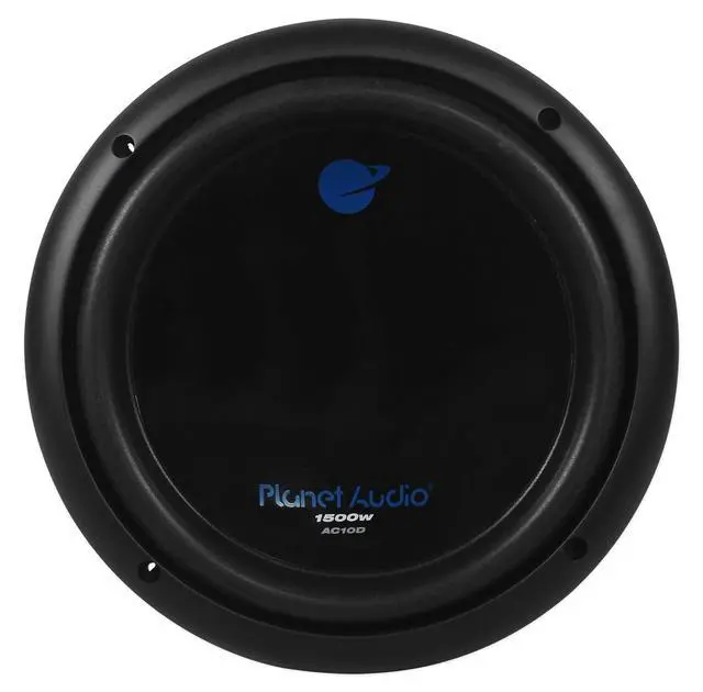 Alt view image 2 of 4 - AC10D 10 Inch 3000 Watt 4 Ohm Dual Voice Coil Car Audio Subwoofers with Stamped Basket, Polypropylene Cone & Foam Surround, Black, Pair