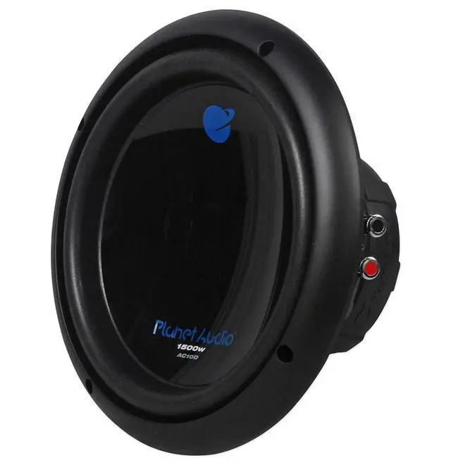 Alt view image 4 of 4 - AC10D 10 Inch 3000 Watt 4 Ohm Dual Voice Coil Car Audio Subwoofers with Stamped Basket, Polypropylene Cone & Foam Surround, Black, Pair