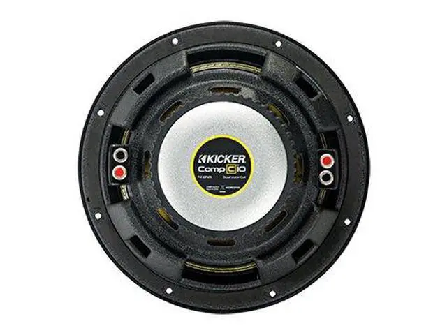 Alt view image 4 of 6 - CWCS104 CompC 10" Subwoofer Single Voice Coil 4-Ohm