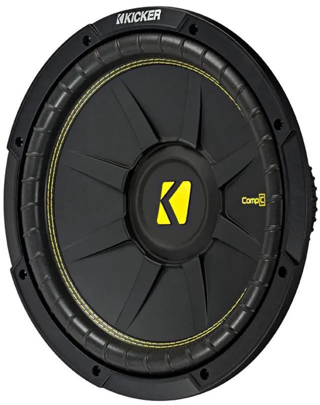 Alt view image 2 of 6 - CWCS124 CompC 12" Subwoofer Single Voice Coil 4-Ohm