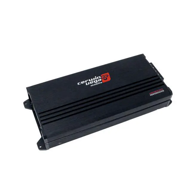 Alt view image 3 of 4 - Cerwin Vega XED8005D 5-Channel 660W RMS Class D Car Amplifier Compact with Vega Bass Boost Crossover Frequency Response for Quality Car Audio System