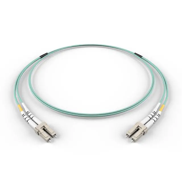 Main image of LC-ST OM3 Fiber Patch Cable - 10Gb Duplex 50/125µm Multimode Corning Glass | 200M (656.17ft) | Bulk Networking, Data Centers, Telecom, Enterprise Applications | Lengths: 0.5M-300M