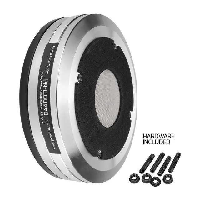 Alt view image 3 of 6 - D4400Ti-Nd 2" Exit Titanium Neodymium 400 Watts Pro Audio Compression Driver 4" VC 110dB (Single)