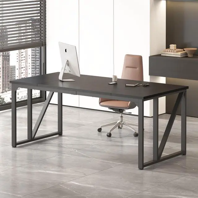 Main image of Computer Desk 70×30.7 Inch Gaming Desk with Deeper & Thicker Desktop, Office Desk Work Desk for Home Office, Black