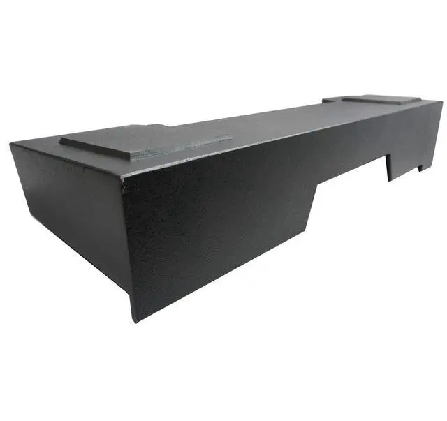 Alt view image 4 of 4 - GM2X12-EX07-RL Compatible with Chevy Silverado/GMC Sierra 2007-2013 Ext Cab Truck Dual 12" Sub Box Enclosure Rhino Coated