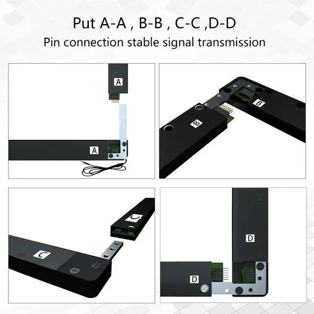 Alt view image 3 of 4 - 43 inch Multi-Touch 10 Point Infrared Touch Frame, ir Touch Panel, Infrared Touch Screen Overlay