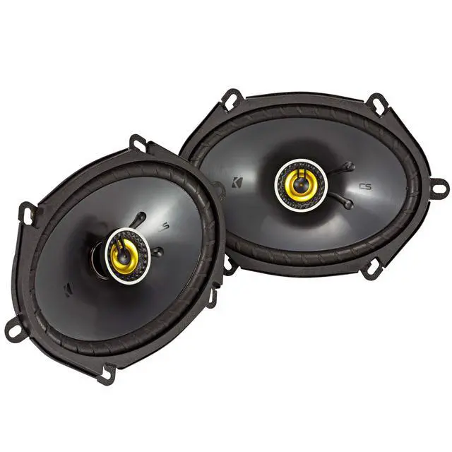 Alt view image 2 of 6 - CS Series CSC68 6 x 8 Inch Car Audio System Speaker, Black (2 Pack)
