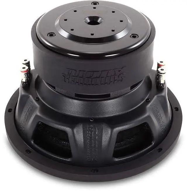 Alt view image 2 of 4 - E Series v.4 12" D4 Car Subwoofer - 750W RMS / 1500W Peak, Dual 4-ohm Voice Coil, Optimized for Ported Enclosures, Deep Bass E12v4D4