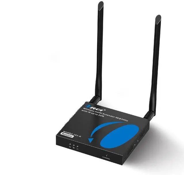 Main image of 4K Wireless HDMI Extender Receiver only Upto 165ft 4K 30Hz 5.1-5.2 Ghz Perfect for Streaming from Laptop to HDTV/Projector IR Support Low Latency - WUHD3-165-RX