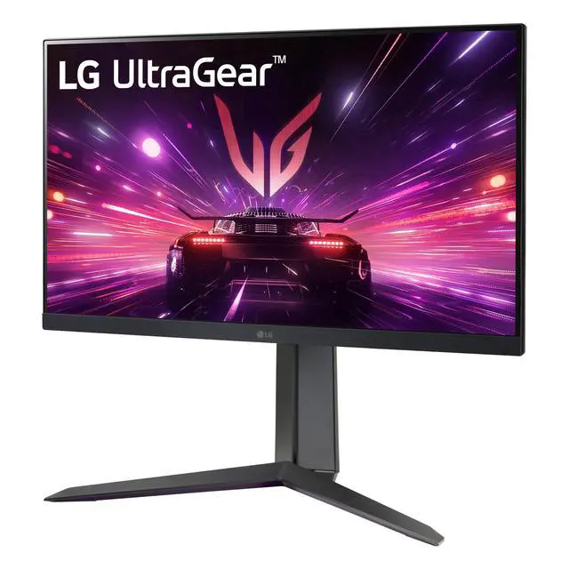 Alt view image 4 of 4 - 24GS65F-B 24-inch Ultragear Full HD (1920 x 1080) IPS Gaming Monitor, 180Hz, 1ms, NVIDIA G-Sync Compatible, AMD FreeSync, HDR10, HDMI, DisplayPort, Tilt/Height/Pivot Adjustable Stand, Black
