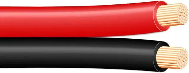 Alt view image 2 of 2 - Red/Black Bonded Zip Cord Easy ID Low Voltage Cable (Gauge: 18, Length: 1000 ft.)