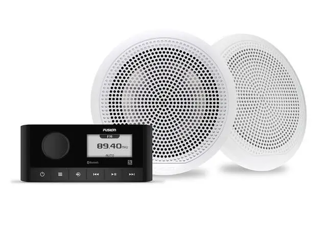 Alt view image 2 of 5 - Fusion® MS-RA60 and EL Classic Stereo and Speaker Kit