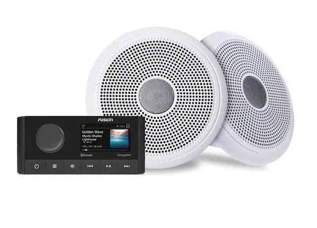 Alt view image 3 of 5 - Fusion® MS-RA60 and EL Classic Stereo and Speaker Kit
