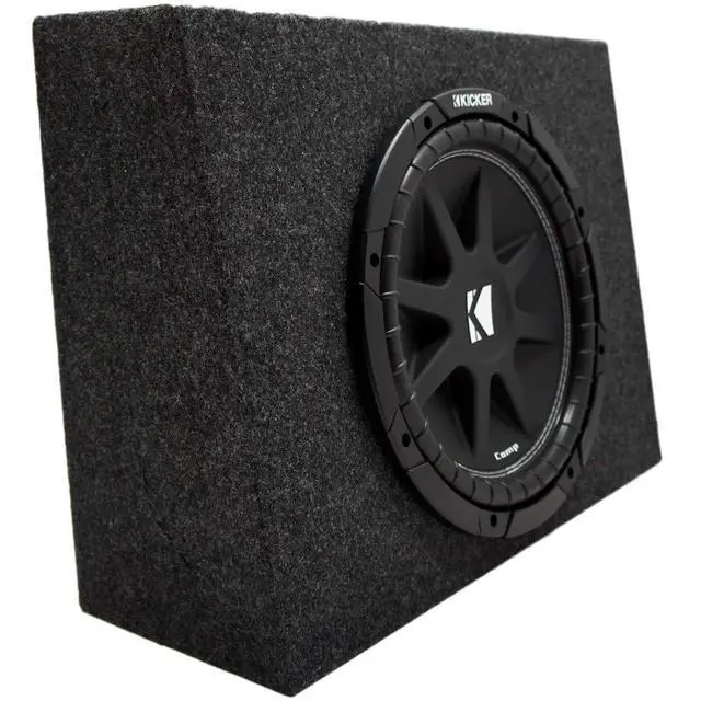 Alt view image 2 of 3 - Comp 12" Loaded Truck Subwoofer Box Enclosure (10C12-4)