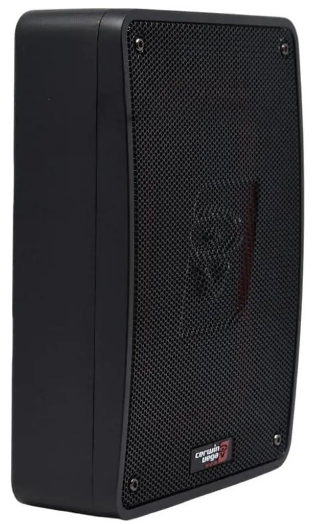 Alt view image 6 of 6 - Cerwin Vega VPAS68 8" 300 Watts Car Audio Underseat Subwoofer with Passive Radiator Technology