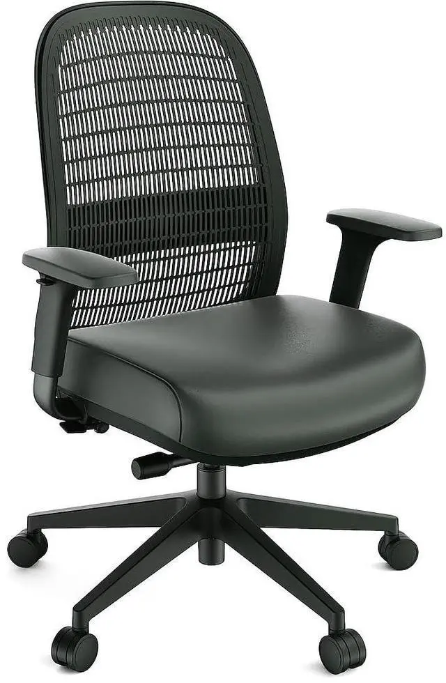 Main image of Workplace 2.0 Ergonomic Task Chair, Polyurethane, Black