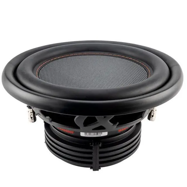 Alt view image 2 of 4 - NSW410 Neuron 400 Series 10 1200 Watts Max / 400 Watts RMS Dual 4 Ohm Car Subwoofer w/High Grade Magnet Non Pressed Paper Carbon Stitched Cone Cooling Rings System Speaker Bass Sub Woofer