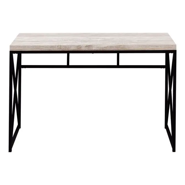 Alt view image 5 of 6 - Computer Desk - Contemporary Home & Office Desk - Scratch-Resistant - 48 L (Taupe)