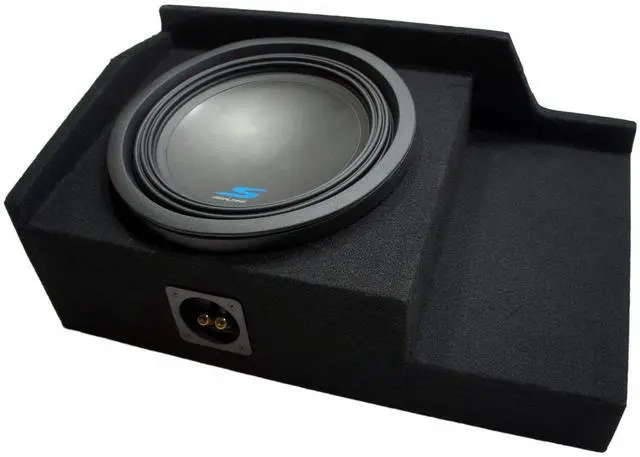 Main image of Compatible with 1999 2000 2001 2002 2003 2004 2005 2006 Chevy Silverado Ext Cab Truck Alpine S-W12D4 Type S Car Audio Subwoofer Custom Single 12" Sub Box Enclosure Package