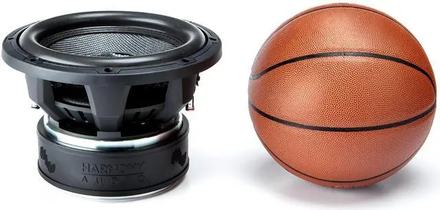 Alt view image 2 of 4 - HA-C102 Car Stereo Competition Carbon 10" Sub 2000W Dual 2 Ohm Subwoofer New