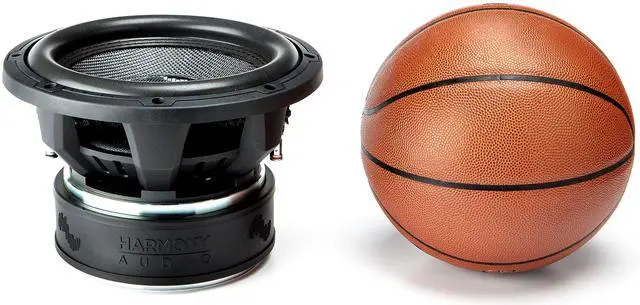 Alt view image 2 of 4 - HA-C104 Car Stereo Competition Carbon 10" Sub 2000W Dual 4 Ohm Subwoofer