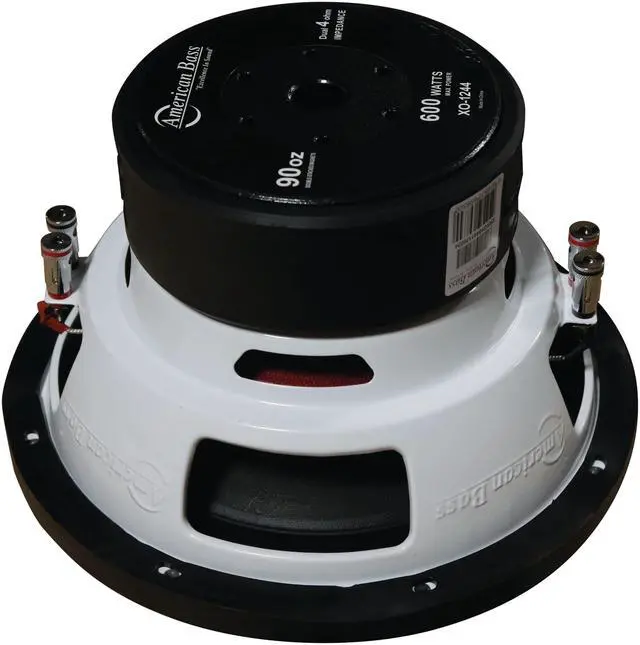 Alt view image 3 of 6 - XO 12" 600 Max Watts Car Subwoofer