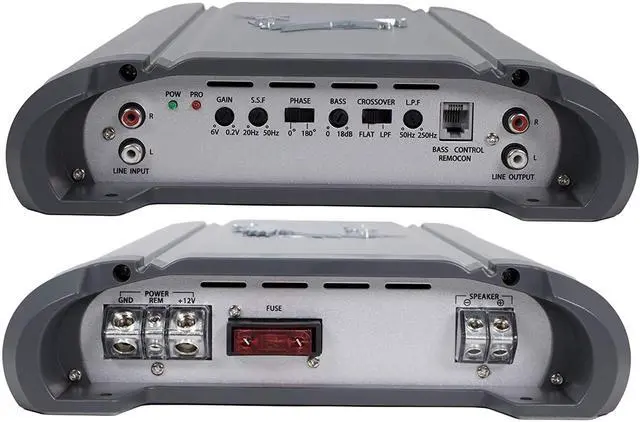 Alt view image 3 of 4 - Audio System ST5000.1 Monoblock Car Amplifier - 5000 Watt Amp, 1/2/4 Ohm Stable, Class A/B, Mosfet Power Supply, Remote Subwoofer Control, Subwoofer Amplifier
