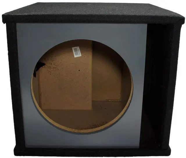 Alt view image 3 of 4 - Universal Car Stereo Paintable Ported 12" Alpine S-W12D4 Type S Car Audio Subwoofer Custom Sub Box Enclosure Package New