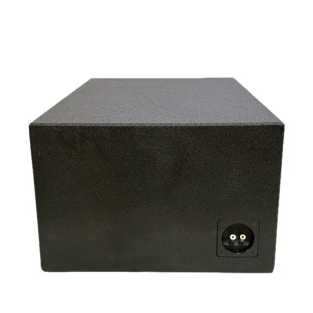 Alt view image 3 of 4 - SPL-10DV Dual 10" Slot-Ported Subwoofer Enclosure, 1" MDF Face, 3/4" Body, Tuned to 35Hz, 1.25 cu ft per Sub, Bedliner Finish, Spring-Loaded Terminals