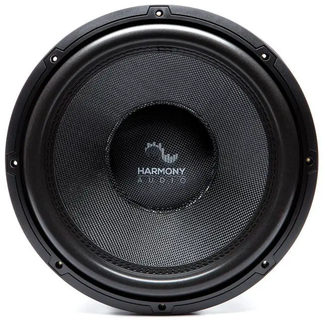 Main image of HA-C152 Car Stereo Competition Carbon 15" Sub 2800W Dual 2 Ohm Subwoofer New