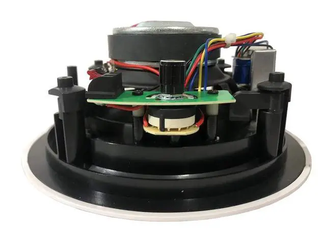 Alt view image 3 of 6 - MC7V36 6.5" in-Ceiling/in-Wall Speakers with Magne Grill 8 70V Switch (Pair)