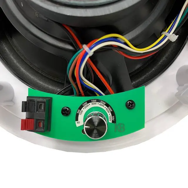 Alt view image 3 of 6 - C8O3 8" in-Ceiling/in-Wall Speakers with8ohm& 70v Switch